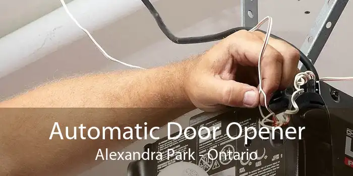 Automatic Door Opener Alexandra Park - Ontario