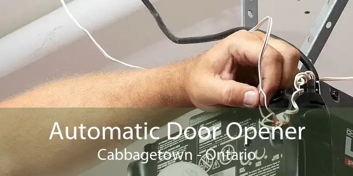 Automatic Door Opener Cabbagetown - Ontario
