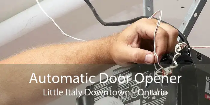 Automatic Door Opener Little Italy Downtown - Ontario