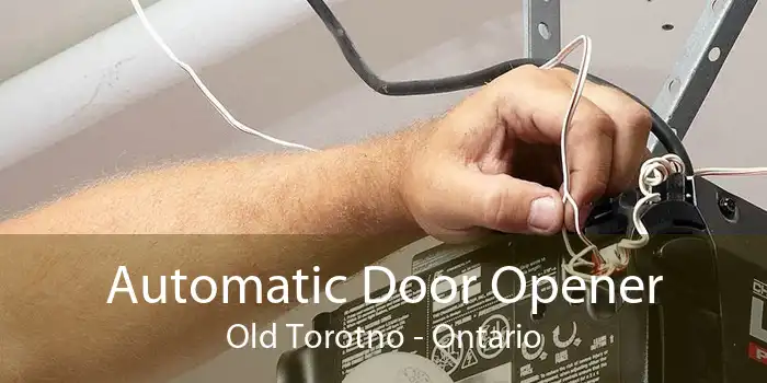Automatic Door Opener Old Torotno - Ontario