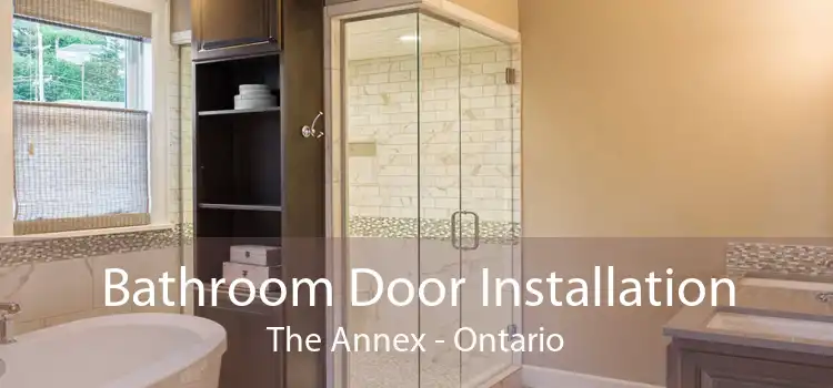 Bathroom Door Installation The Annex - Ontario