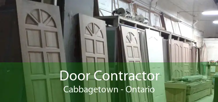 Door Contractor Cabbagetown - Ontario