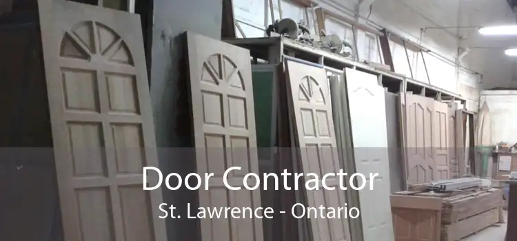 Door Contractor St. Lawrence - Ontario