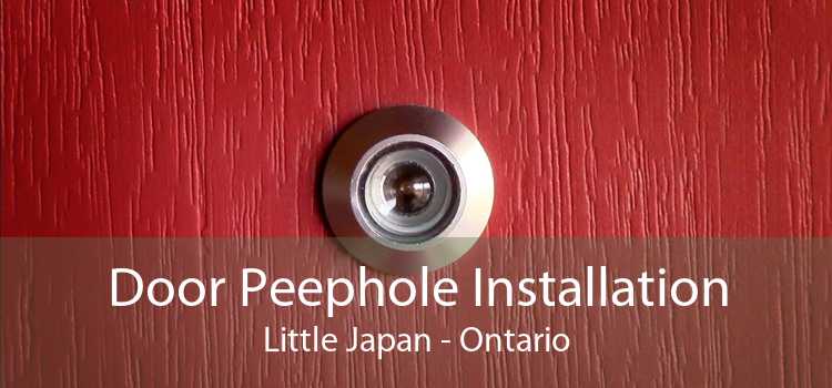 Door Peephole Installation Little Japan - Ontario