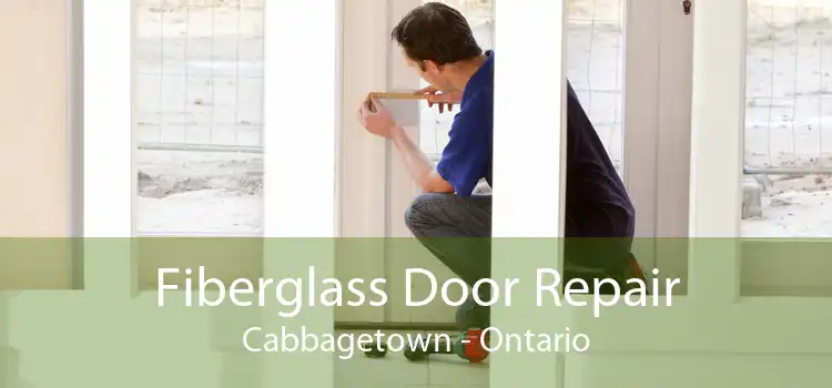 Fiberglass Door Repair Cabbagetown - Ontario
