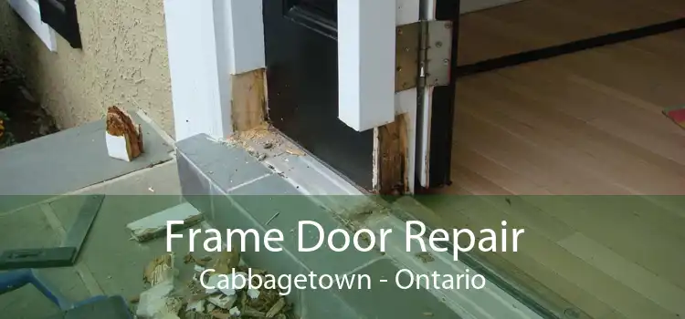 Frame Door Repair Cabbagetown - Ontario