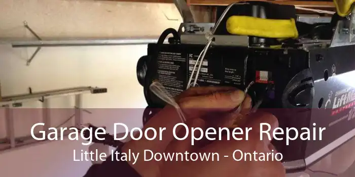 Garage Door Opener Repair Little Italy Downtown - Ontario