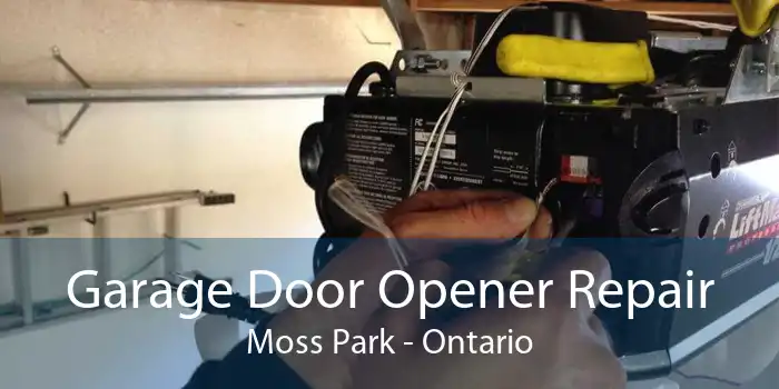 Garage Door Opener Repair Moss Park - Ontario
