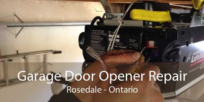 Garage Door Opener Repair Rosedale - Ontario