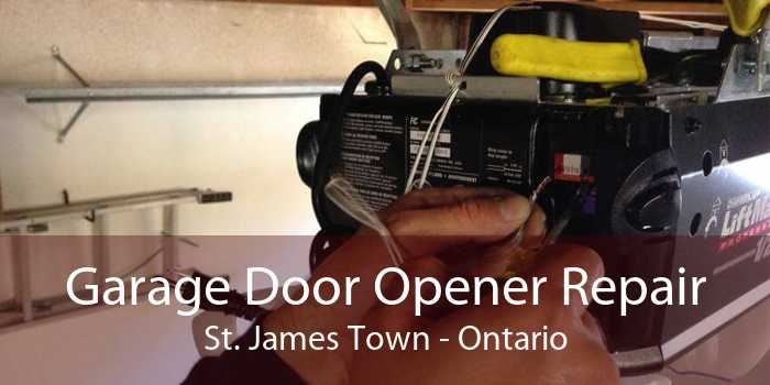 Garage Door Opener Repair St. James Town - Ontario