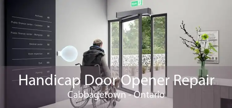 Handicap Door Opener Repair Cabbagetown - Ontario