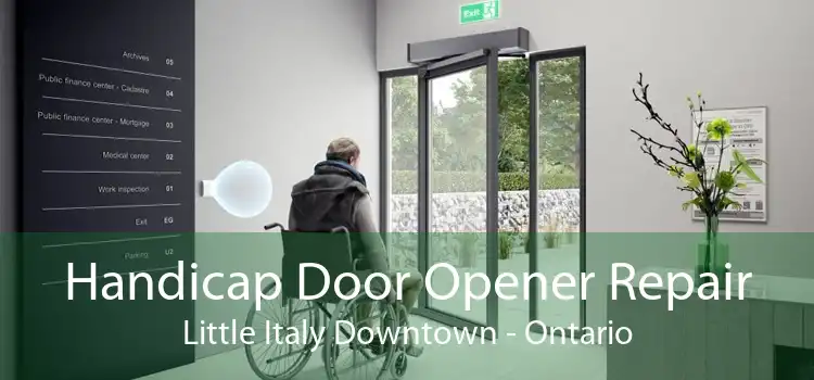 Handicap Door Opener Repair Little Italy Downtown - Ontario