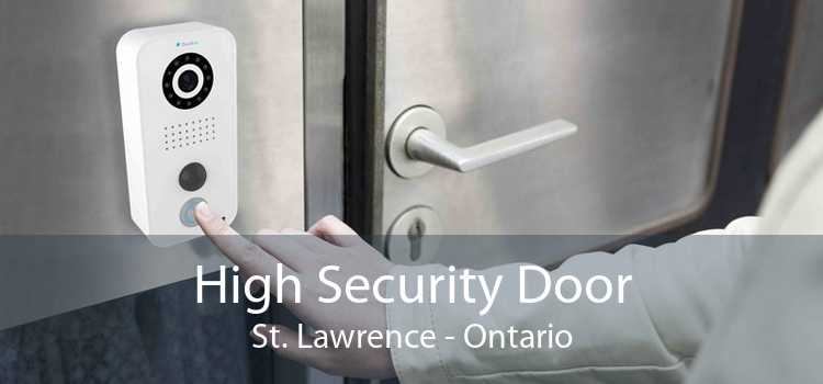 High Security Door St. Lawrence - Ontario