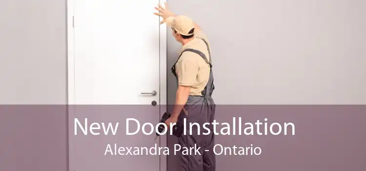 New Door Installation Alexandra Park - Ontario