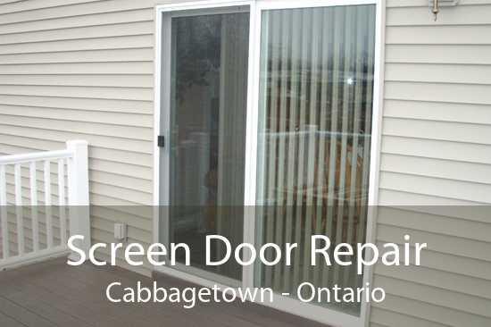 Screen Door Repair Cabbagetown - Ontario