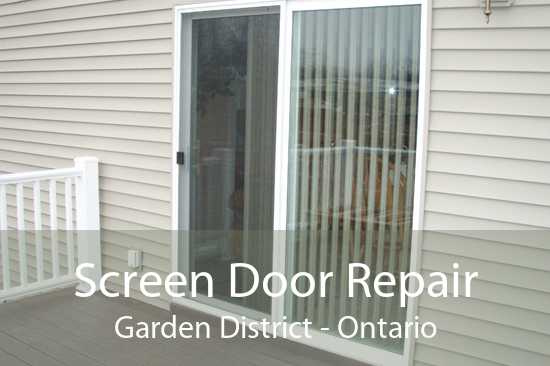 Screen Door Repair Garden District - Ontario