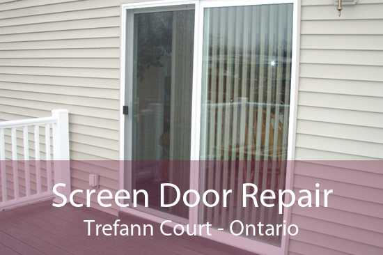 Screen Door Repair Trefann Court - Ontario