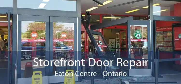 Storefront Door Repair Eaton Centre - Ontario