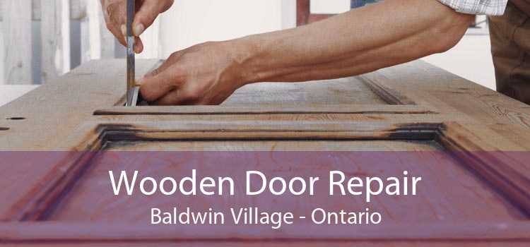 Wooden Door Repair Baldwin Village - Ontario